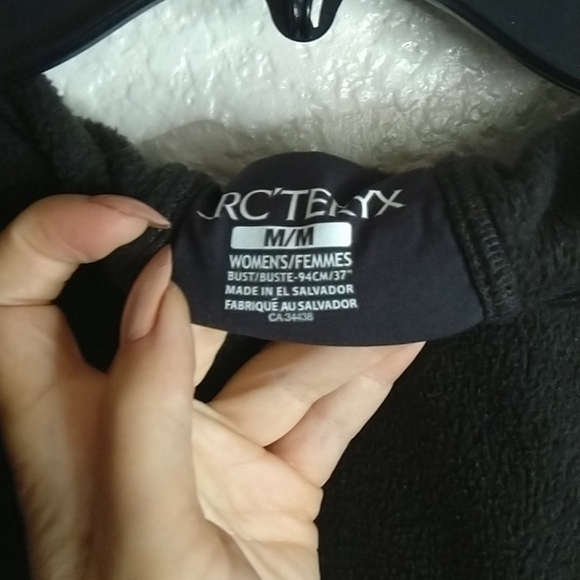 Arc'teryx women's fleece lining jacket sz M - Picture 6 of 7